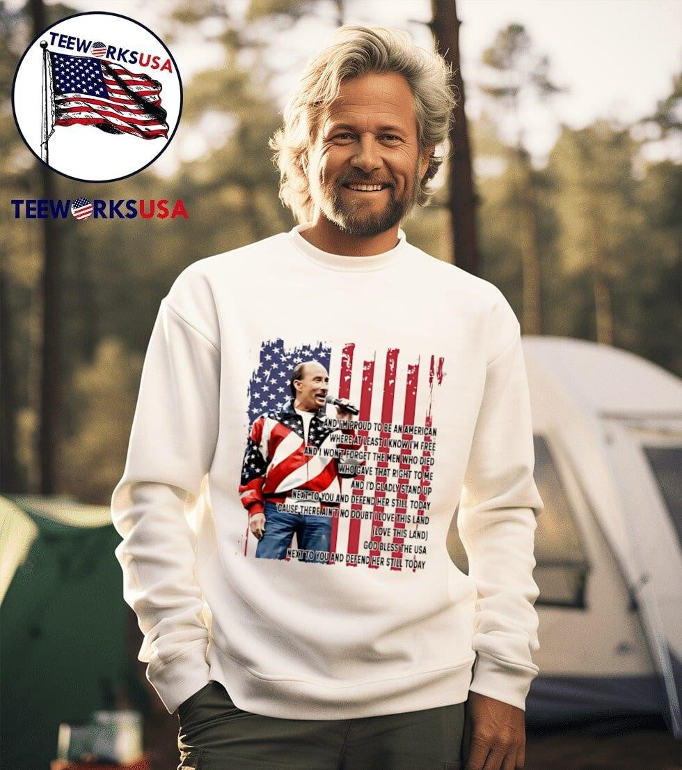 And I’M Proud To Be An American Where At Least I Know I’M Free Shirt