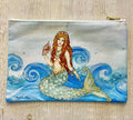 Mermaid Zipper Pouch/Clutch/Makeup Bag