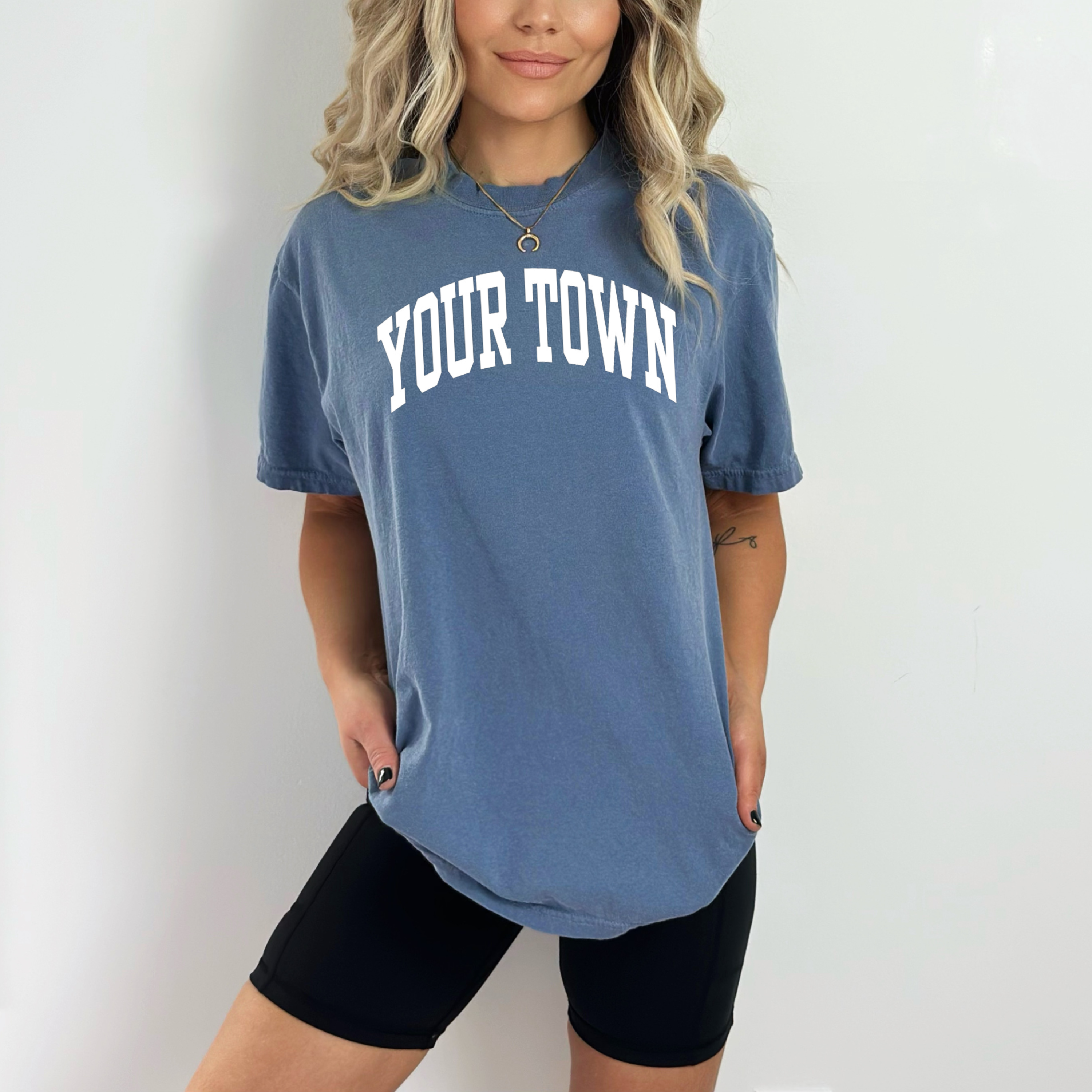 Custom City Comfort Colors Heavyweight Hometown T-Shirt