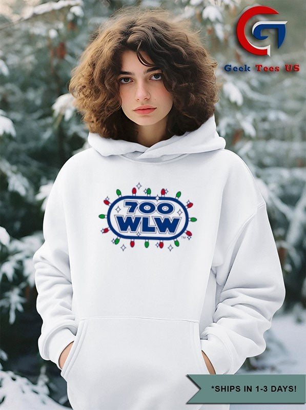 700 WLW Christmas Lights logo shirt