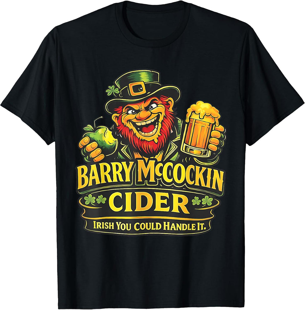 Funny St Patricks Day McCockin Cider Irish