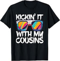 Kickin' It with My Cousins Shirt Adult Men Women Matching T-Shirt