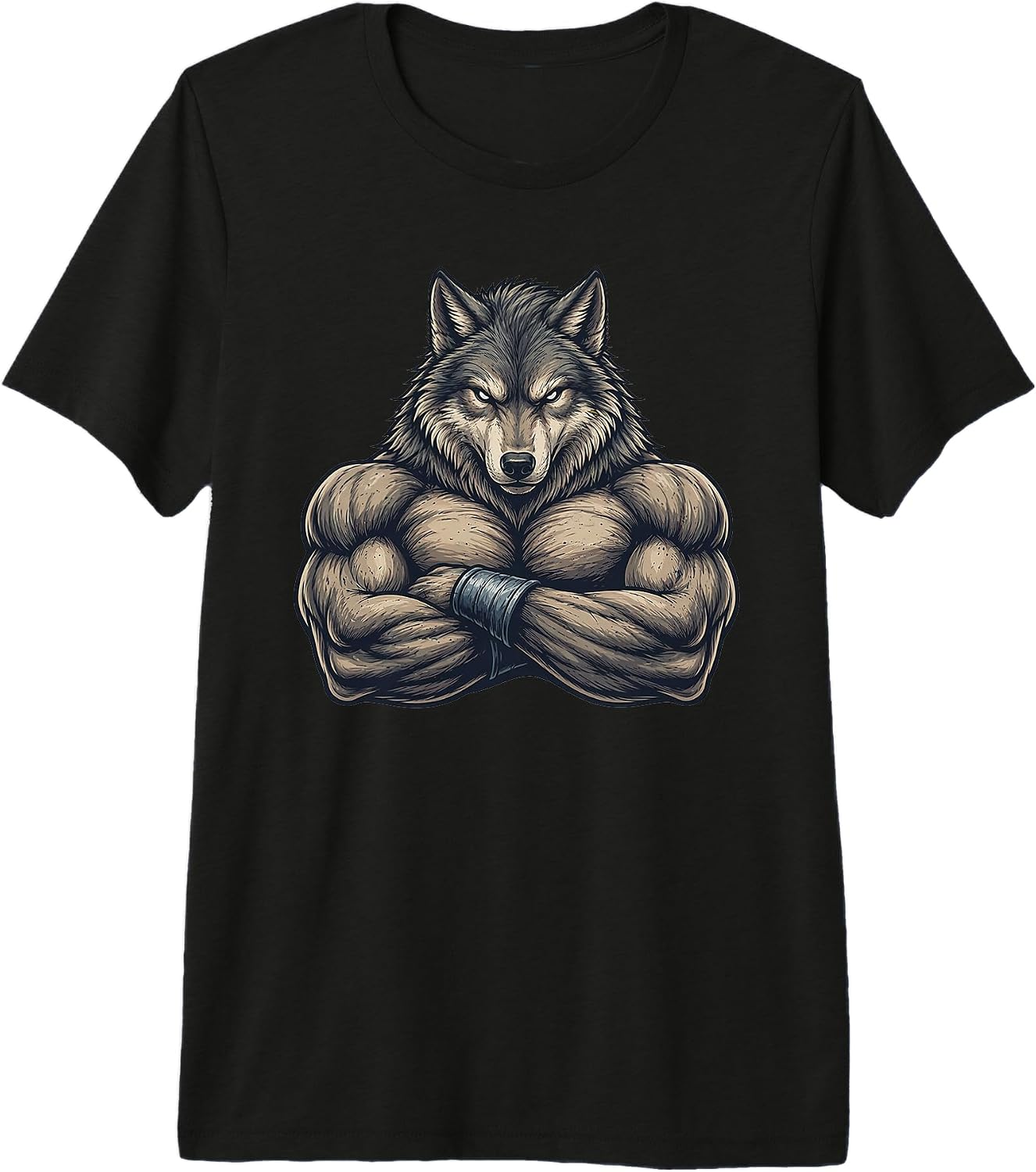Wolf Powerlifting Weightlifting Gym Apparel