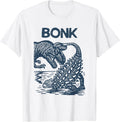 Funny Dinosaur Bonk Meme Prehistoric Humor Tees