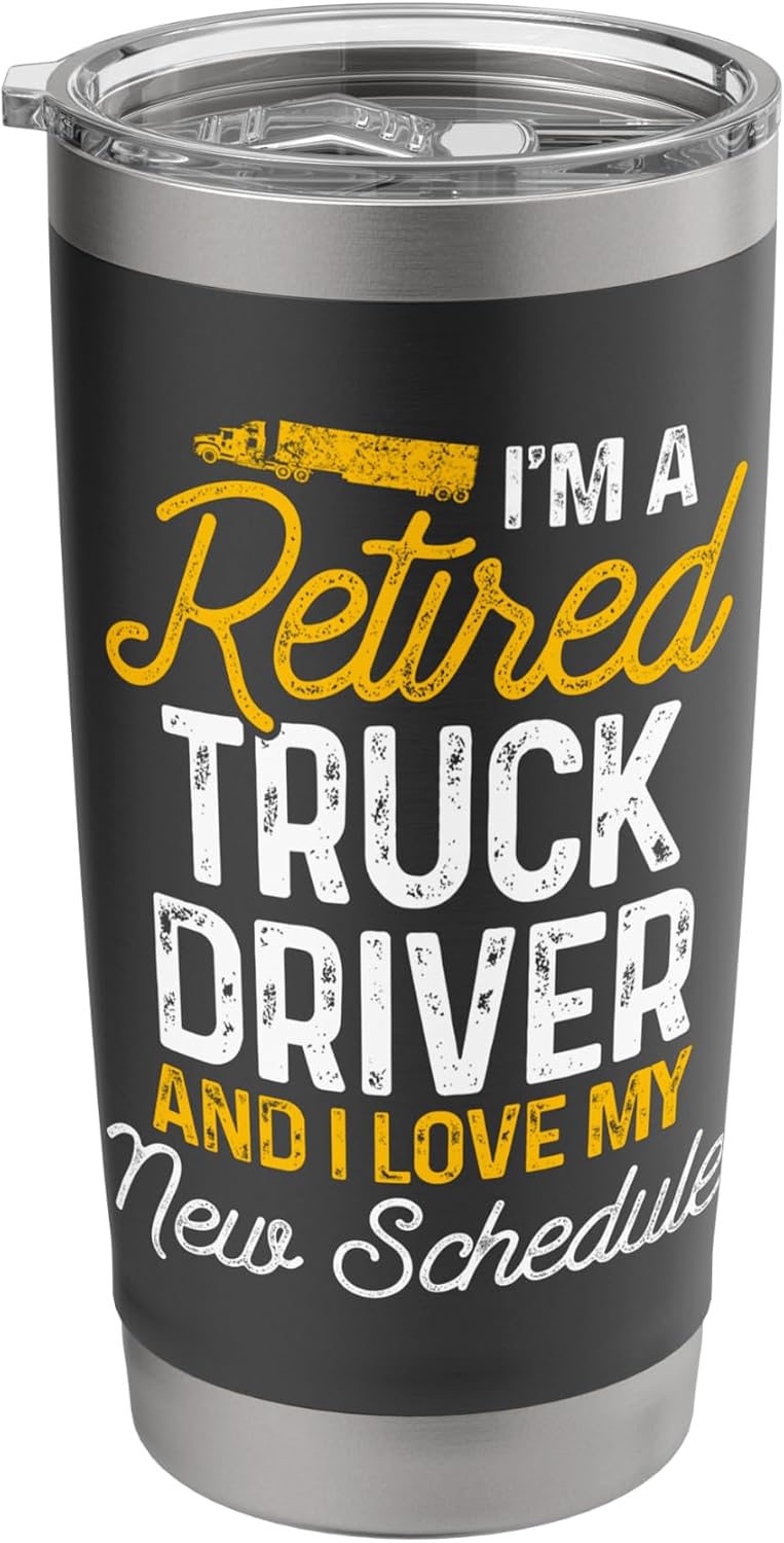Retiring Truck Driver Funny Shirts and Gifts