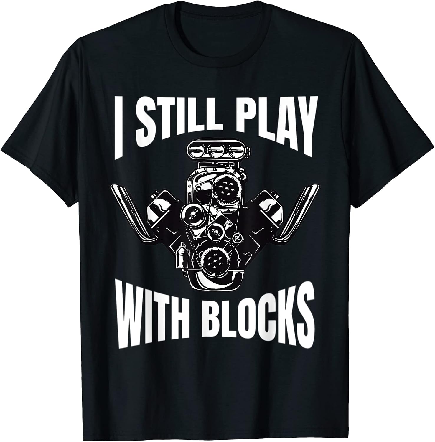 I Still Play With Blocks Racing Mechanic Merch