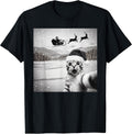 Funny Cat Selfie Graphic Tees