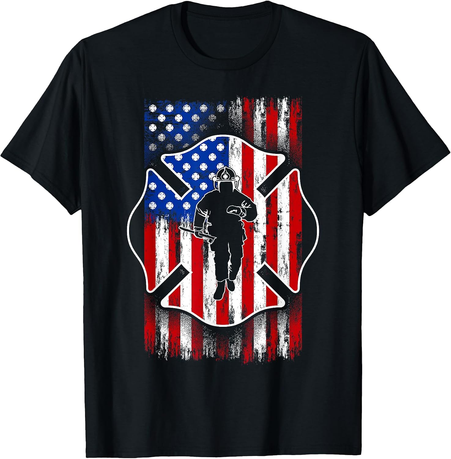 American Firefighter Fireman Thin Red Line DMTRY