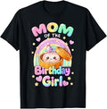 Mom of The Birthday Girl Kawaii Dumpling Squishy Matching T-Shirt