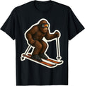 Sasquatch Skiing Snow Big-foot Skier Merch