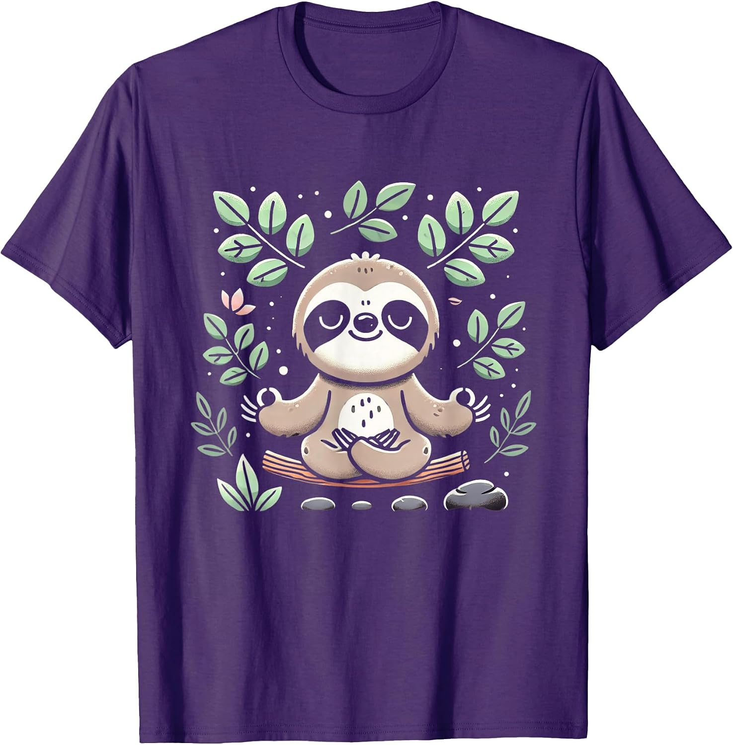 Sloth Meditating Meditation Life Apparel