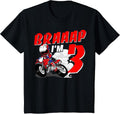 Birthday Braaap Dirt Bike Theme Party Tee