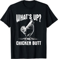 Guess What Chicken Butt Funny Farmer Gifts