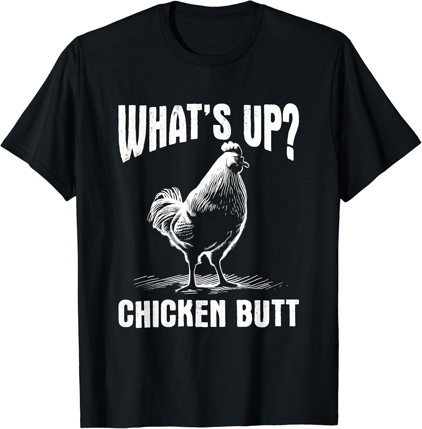 Guess What Chicken Butt Funny Farmer Gifts