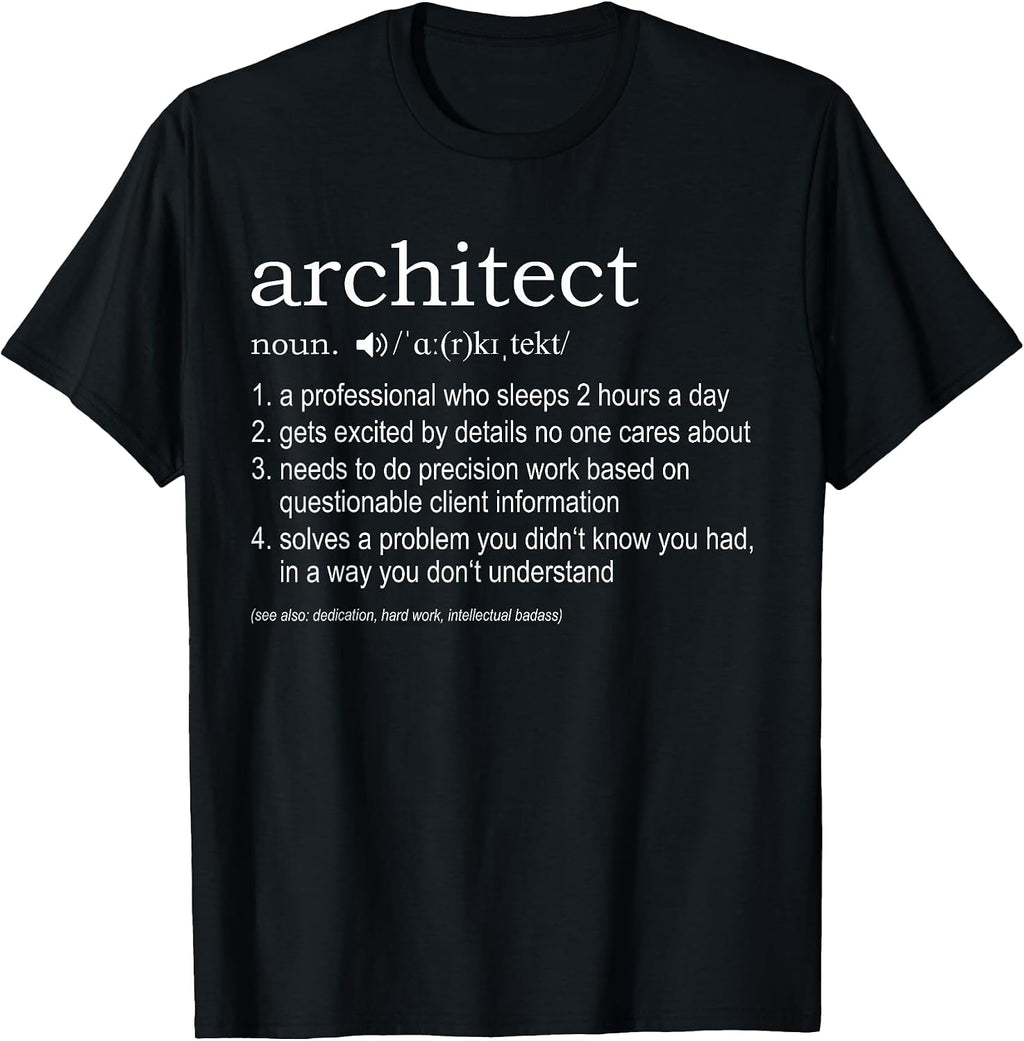 Funny architect t-shirts - shirtarino