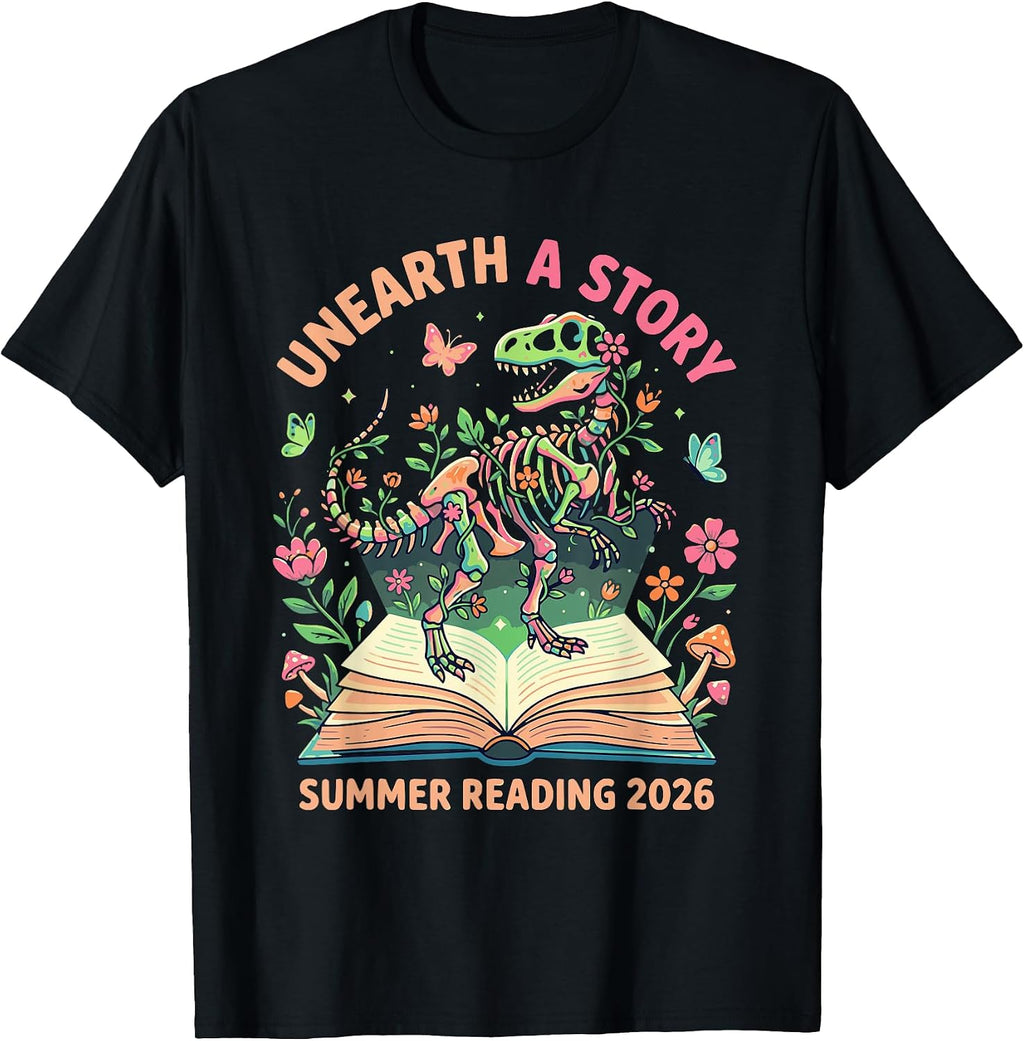 Botanical Fantasy T-rex Reader