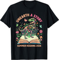 Botanical Fantasy T-rex Reader