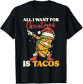 Dabbing Taco Funny Mexican Dab Xmas