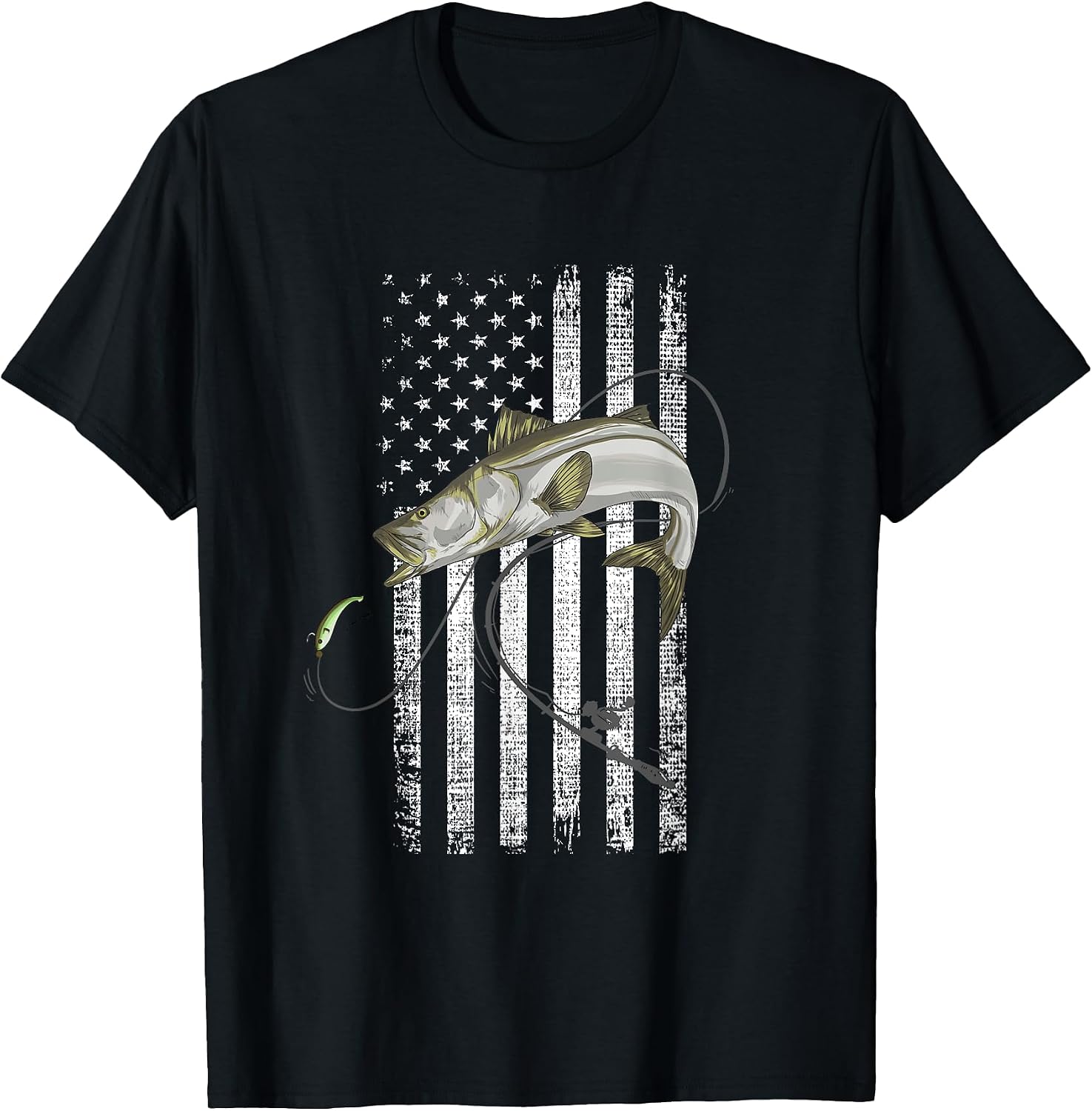 American Flag Fishes different species clothes