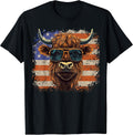 Highland Cow Gifts, Patriotic Gifts, Cool Cow,Farm