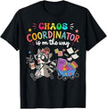 Chaos Coordinator is On The Way Funny Sped Teacher Raccoon T-Shirt
