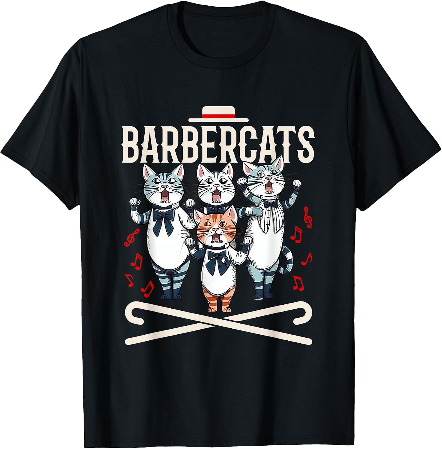 Cute Cats Singing Barbershop Harmony