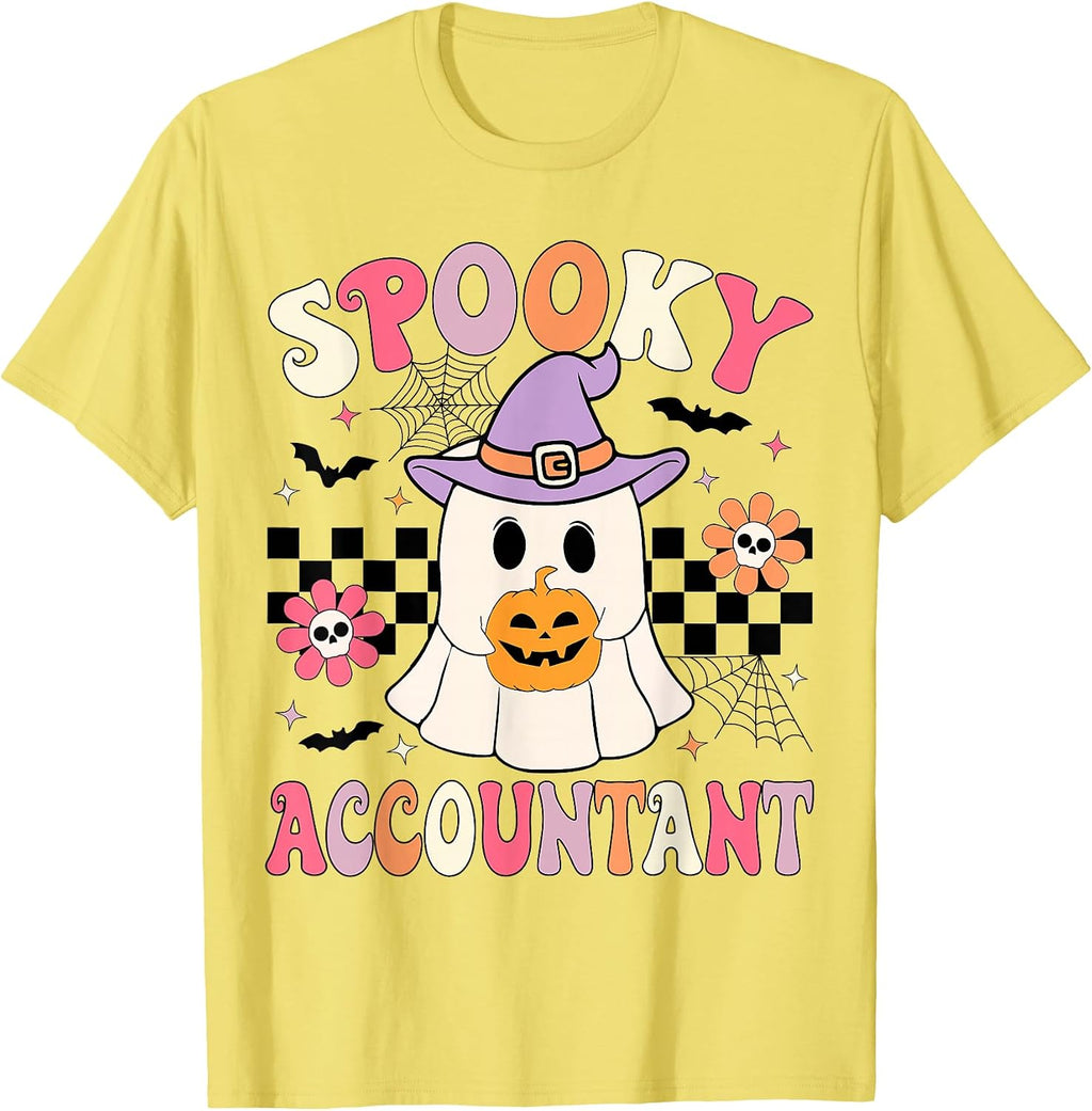 Spooky Accountant Halloween CPA Design
