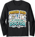 Proud Dad Of A New Doctor Graduation Father Merch