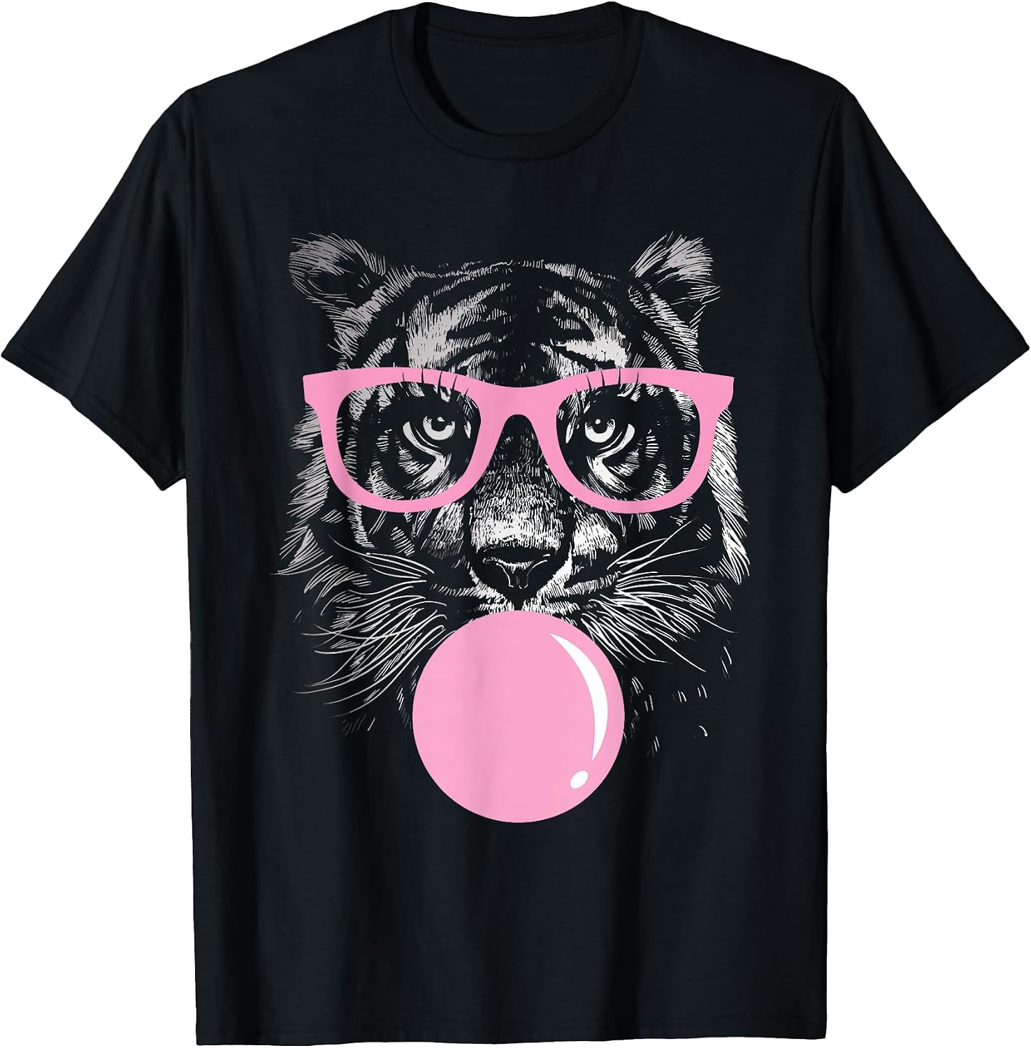 Tiger Lovers Eyes Face Wild Animal Apparel