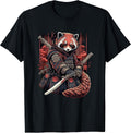Furry Red Panda Fighter Animal Samurai Apparel
