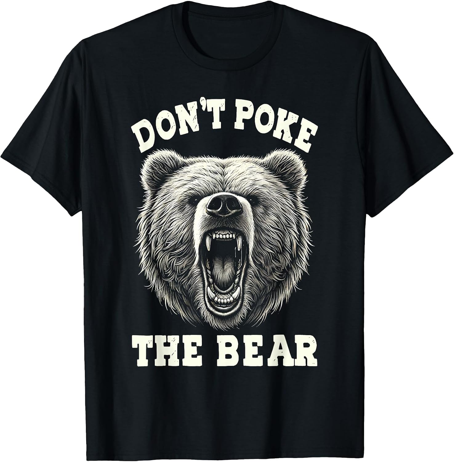 Retro Funny Bear Animal Apparel