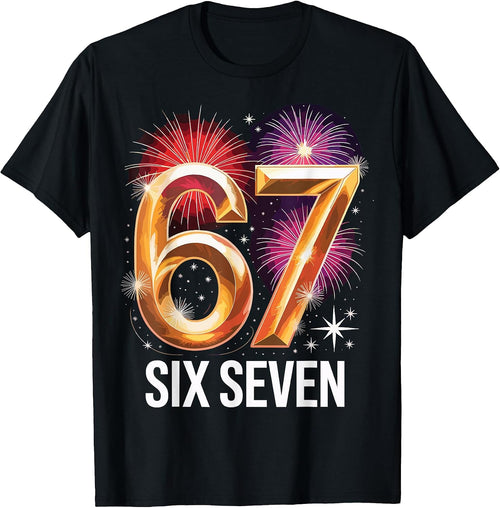 67 Six Seven Shirt For Men Women Meme Gen Alpha