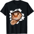 Cute Realistic Cat Kitten Emerging Apparel