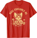 Funny Rage Consumes Me Cute Cat Tee Shirt