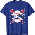 Just Here for The Hot Dogs Shirt Baseball T-Shirt