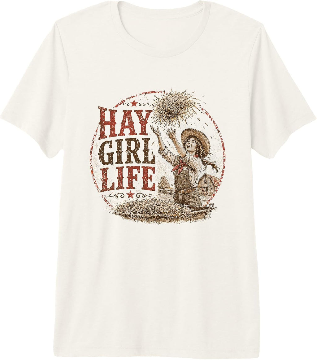 Hay Girl Funny Farmer Girl Co