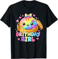 Happy Birthday Girl Kawaii Dumpling Anime Birthday Party T-Shirt