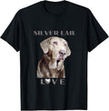 Silver Labrador Retriever Dog T-Shirt
