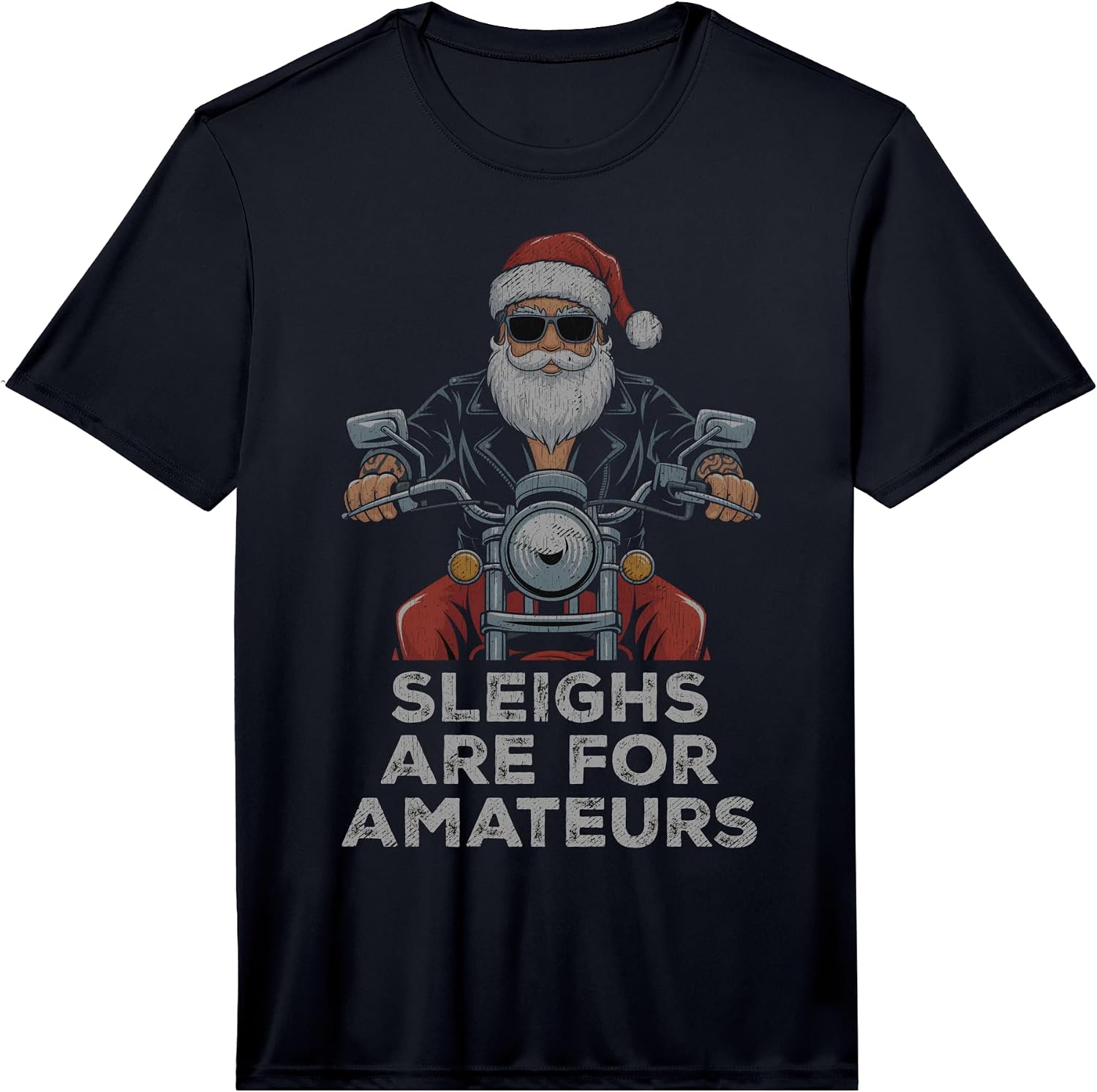 Christmas Motorbike Merch For Men Humorous Biker