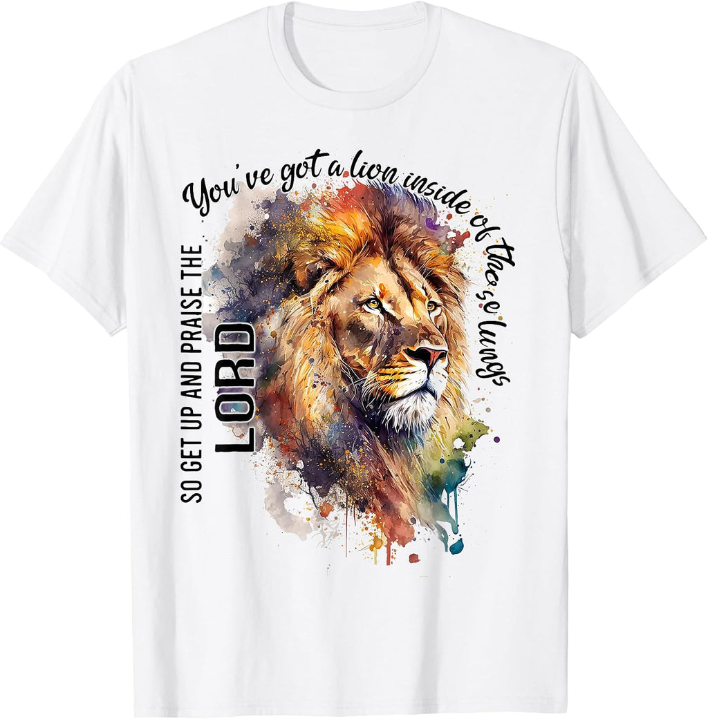 Lion in Lungs Christian Shirts & Gifts