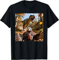 Turkey Selfie Trex Dino Humor Graphic