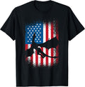 Dragon American flag design for men and women
