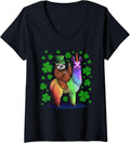 Funny Llama With Sloth Novelty Merch