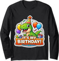 It's My Birthday Party Dinosaur Kids Dino Merch