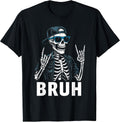 Funny Bruh Skeleton Halloween
