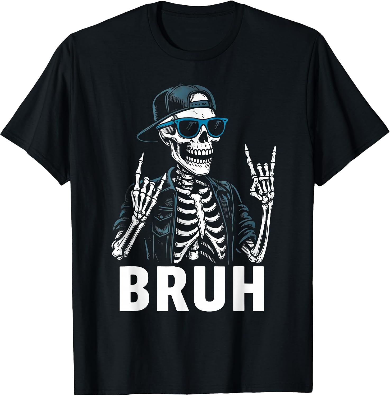 Funny Bruh Skeleton Halloween