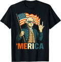 Funny 4th of July George Washington 1776 Vintage