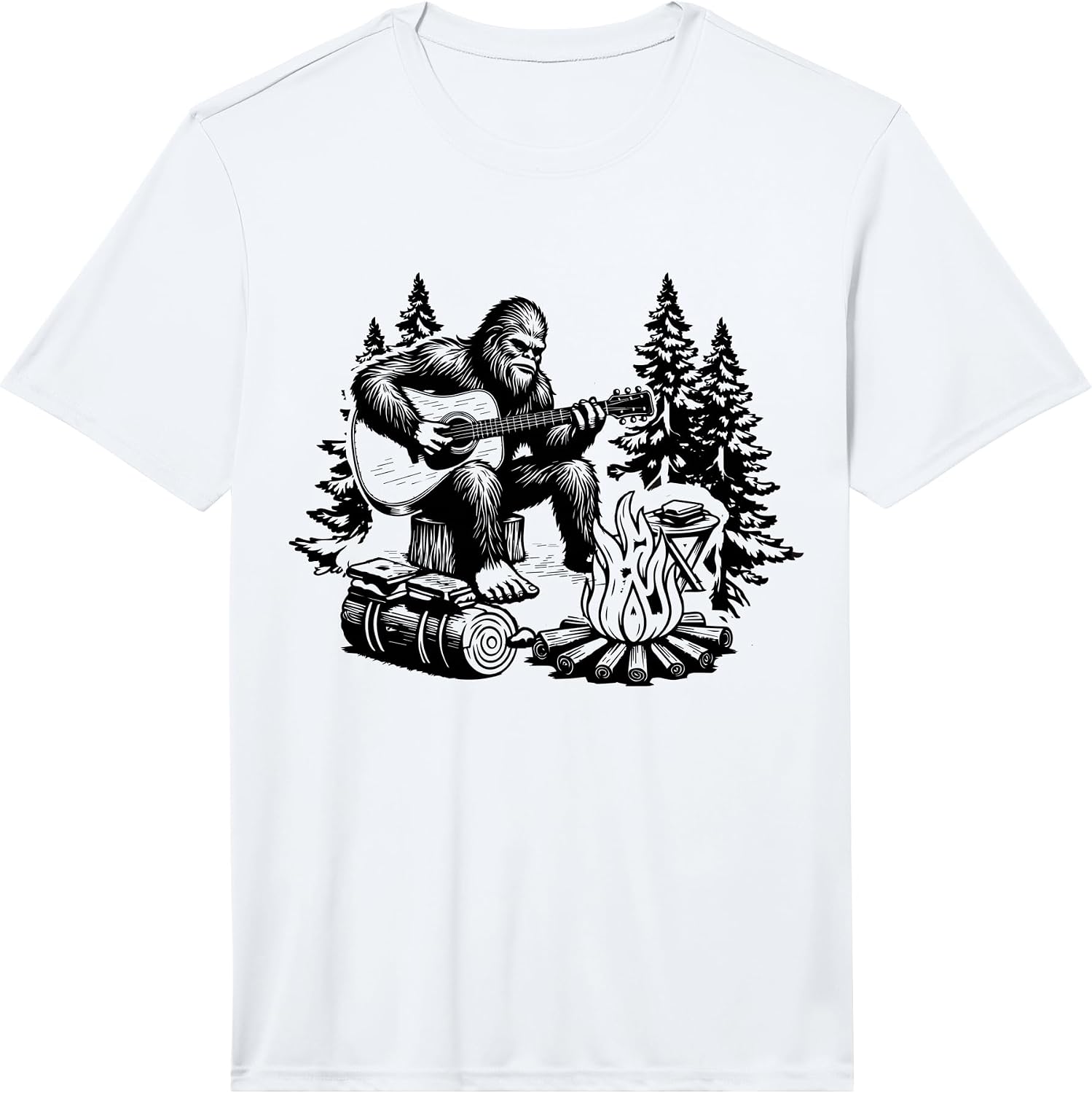Vintage Bigfoot S'more Campfire Merch & Co