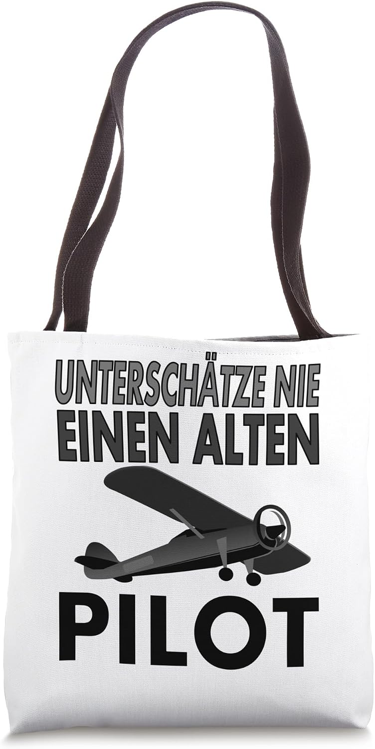 Flugzeug T-Shirt alter Pilot fliegt Spruch Gift