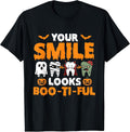 Your Smile Looks Boo-Ti-Ful - Dental Halloween Dentist T-Shirt